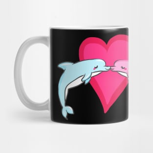 cute dolphin design whale fish animal welfare dolphin Mug